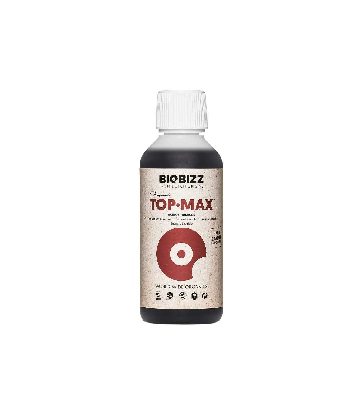 Fertilizante Top Max 250ML - BioBizz. Natural Design Fertilizante Top Max 250ML - BioBizz. Natural Design
