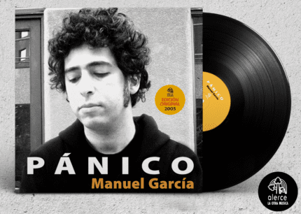 VINILO MANUEL GARCIA PANICO BLANCO LP GROW NATURAL DESIGN